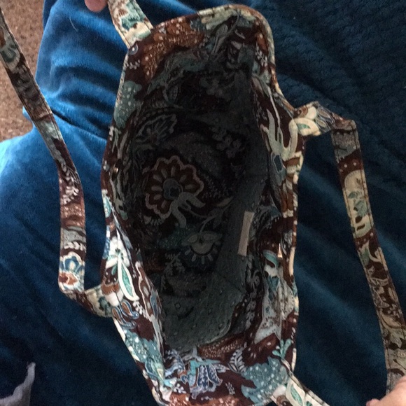 Vera Bradley Java Blue shoulder bag - Picture 3 of 5